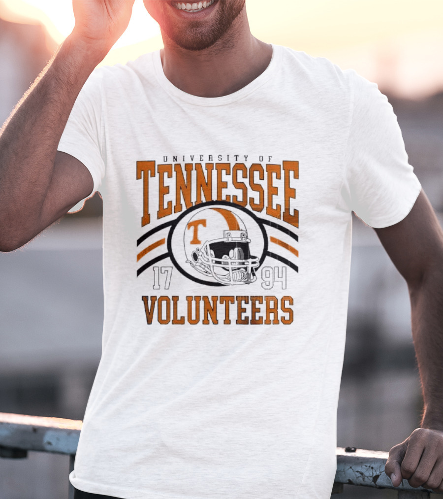 University Of Tennessee Volunteers Helmet 1794 Football Team Heritage T-Shirt