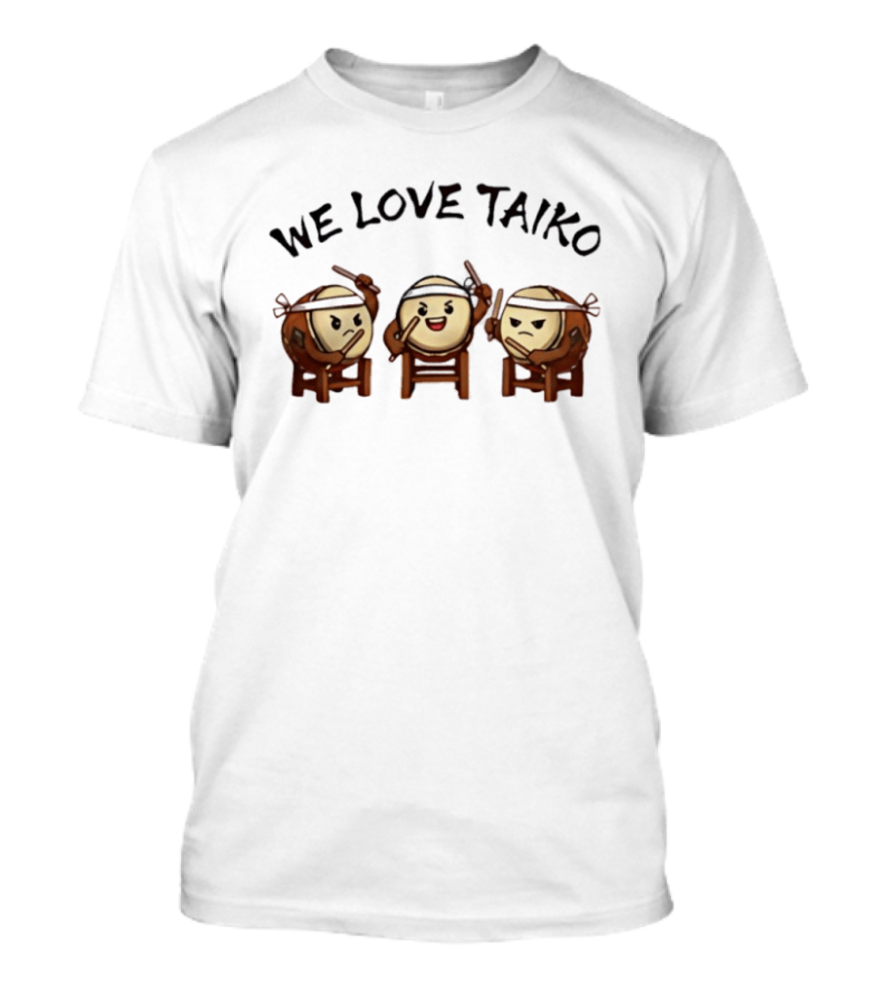 We Love Taiko Drumming Trio T-Shirt