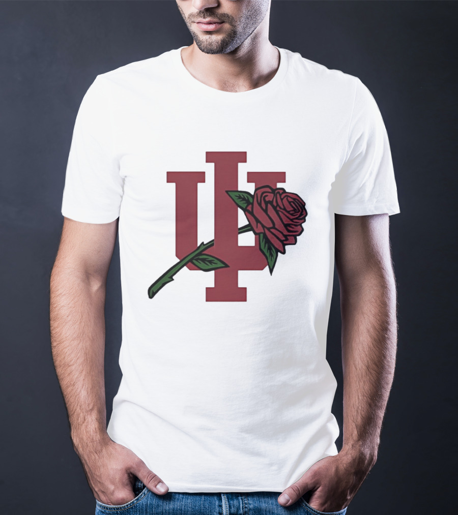 Indiana Hoosiers IU Rose T-Shirt
