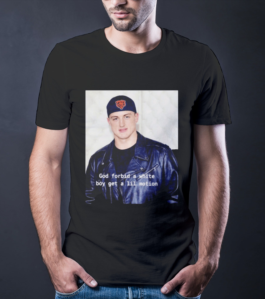 Caleb Williams God Forbid A White Boy Get A Lil Motion T-Shirt