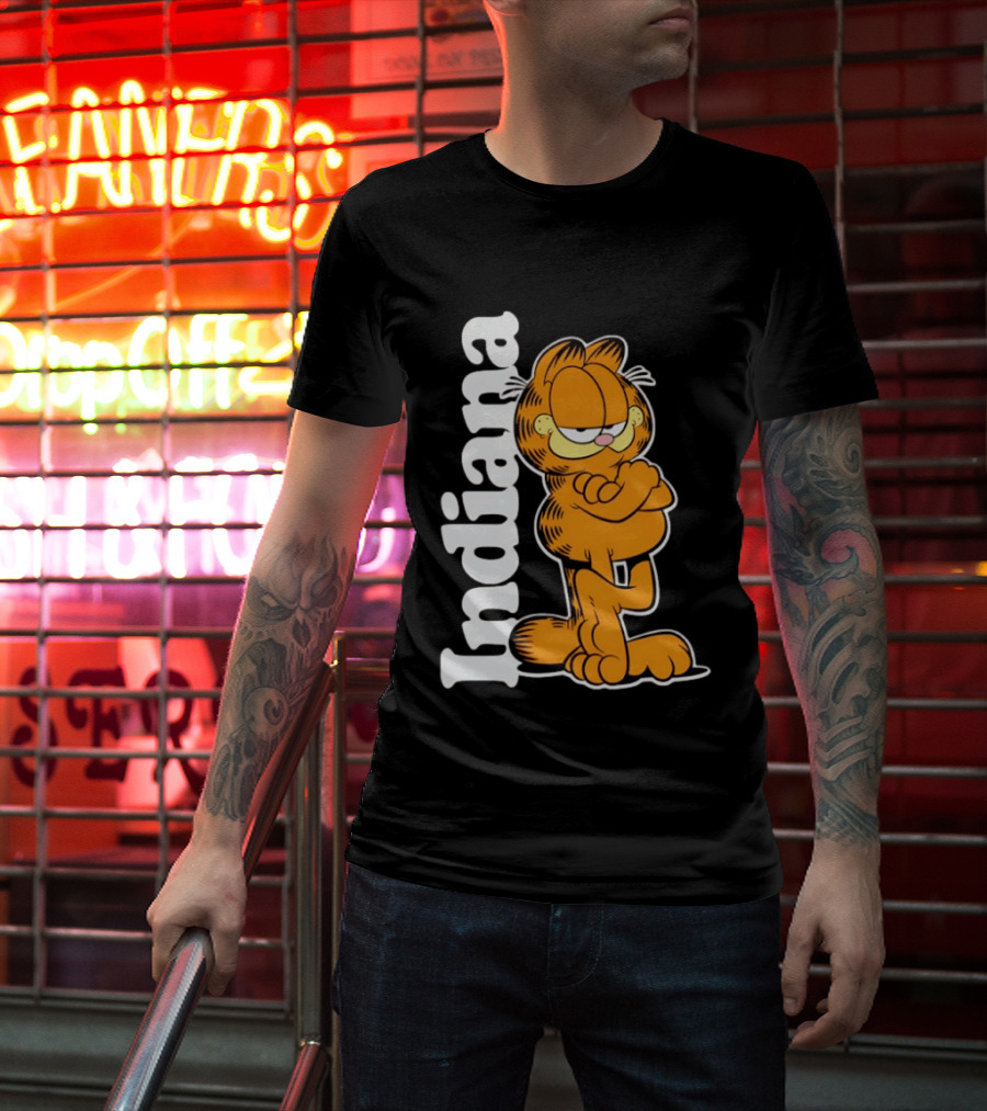 Garf Cat Indiana T-Shirt