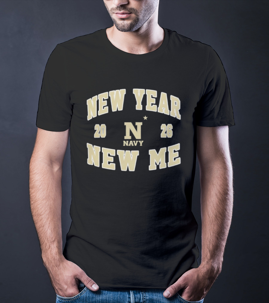 Navy Midshipmen New Year New Me 2026 T-Shirt