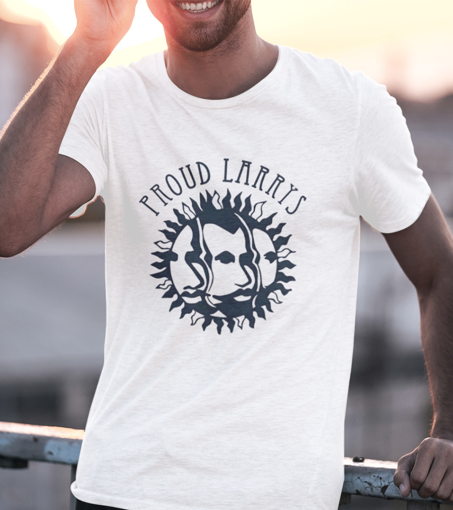 Proud Larrys Sunburst Face T-Shirt
