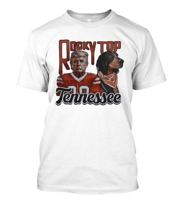 Tennessee Volunteers Rocky Top Donald Trump Smokey Dog T-Shirt