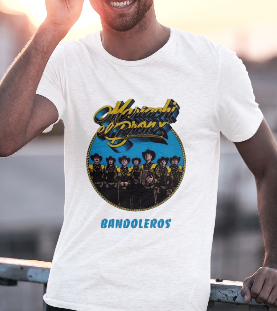 Mariachi El Bronx Bandoleros Retro Music T-Shirt