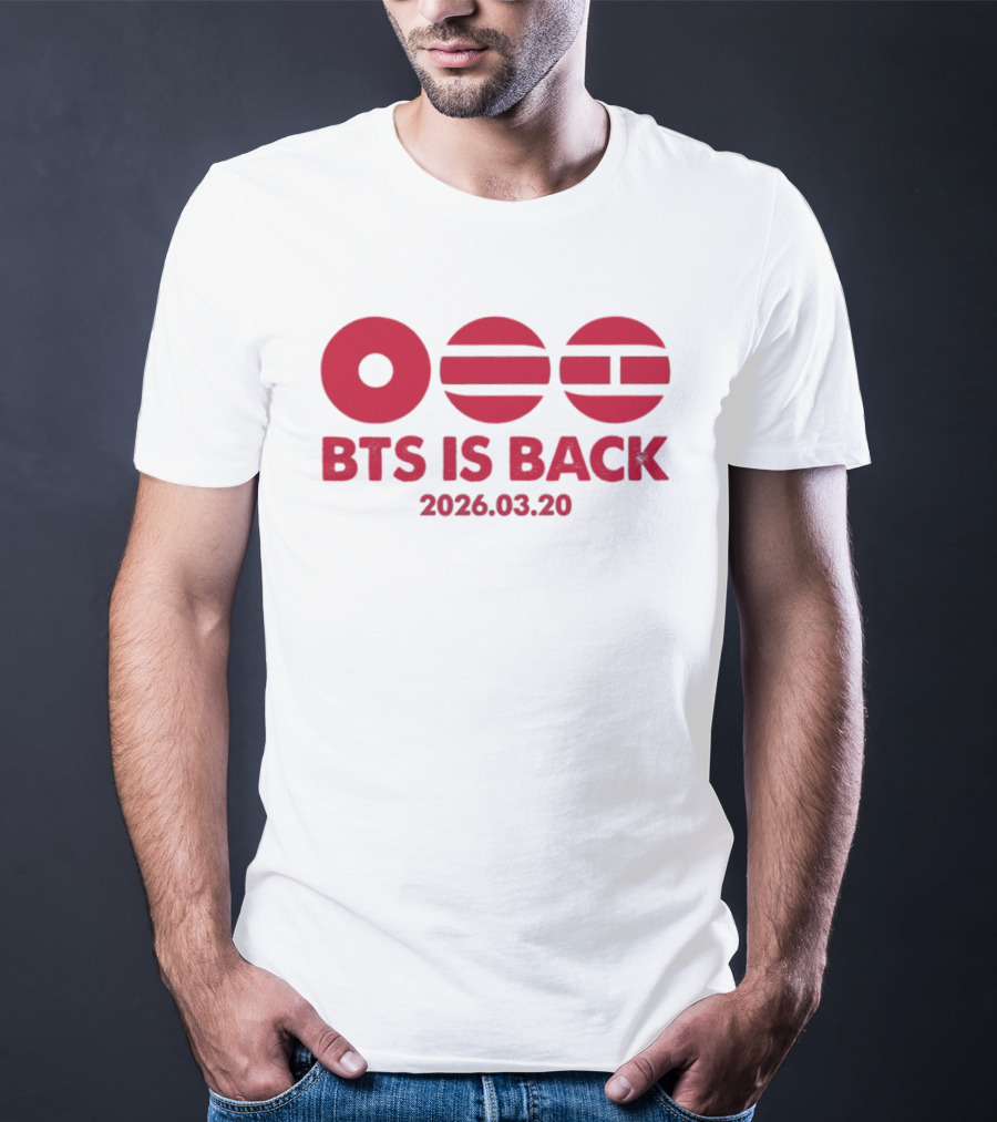 BTS Is Back 2026.03.20 Concert Event T-Shirt