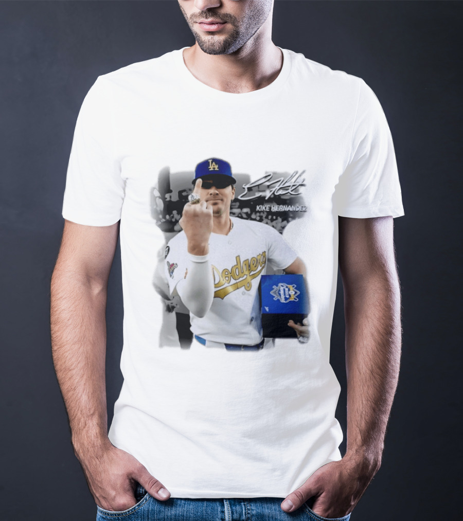 Kike Hernandez Former Dodgers T-Shirt