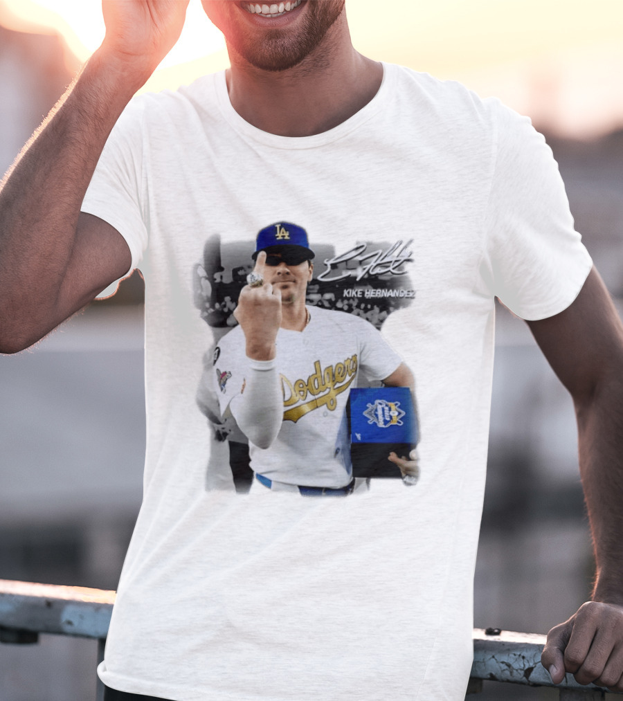 Kike Hernandez Former Dodgers T-Shirt