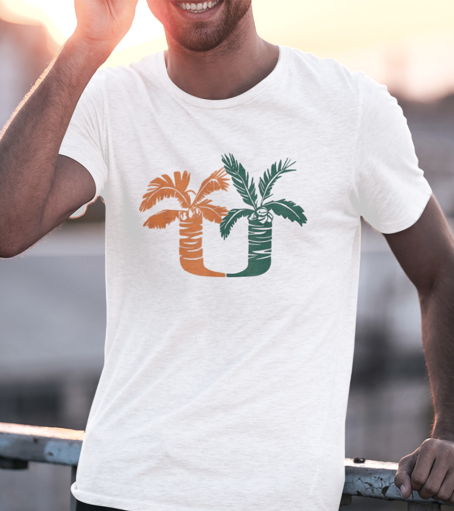 Miami U Palm Trees Classic 90s T-Shirt