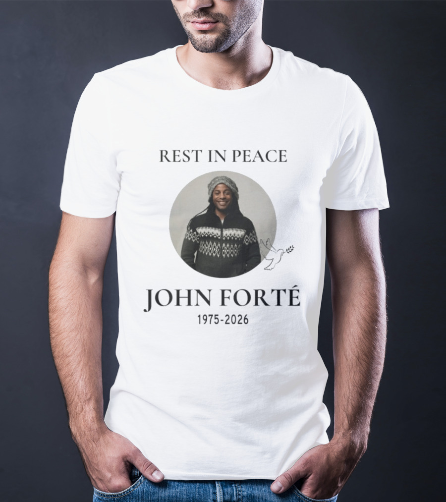 Rest In Peace John Forté 1975 2026 Memorial T-Shirt