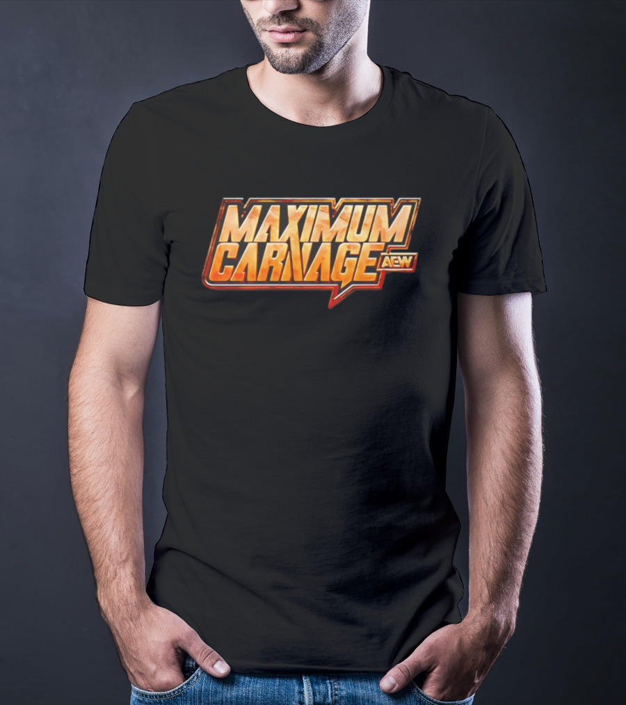 AEW Maximum Carnage 2026 Event Wrestling Promotion T-Shirt