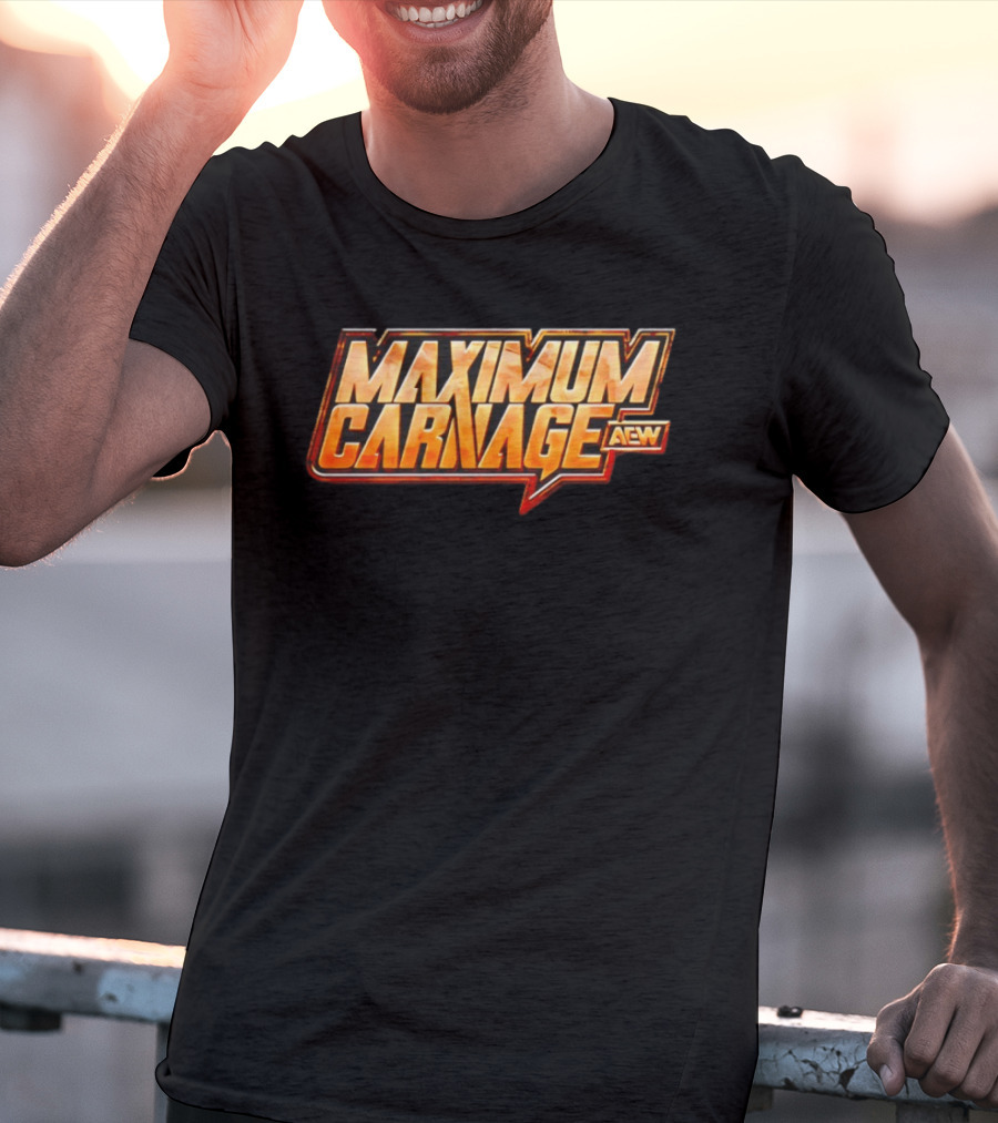 AEW Maximum Carnage 2026 Event Wrestling Promotion T-Shirt