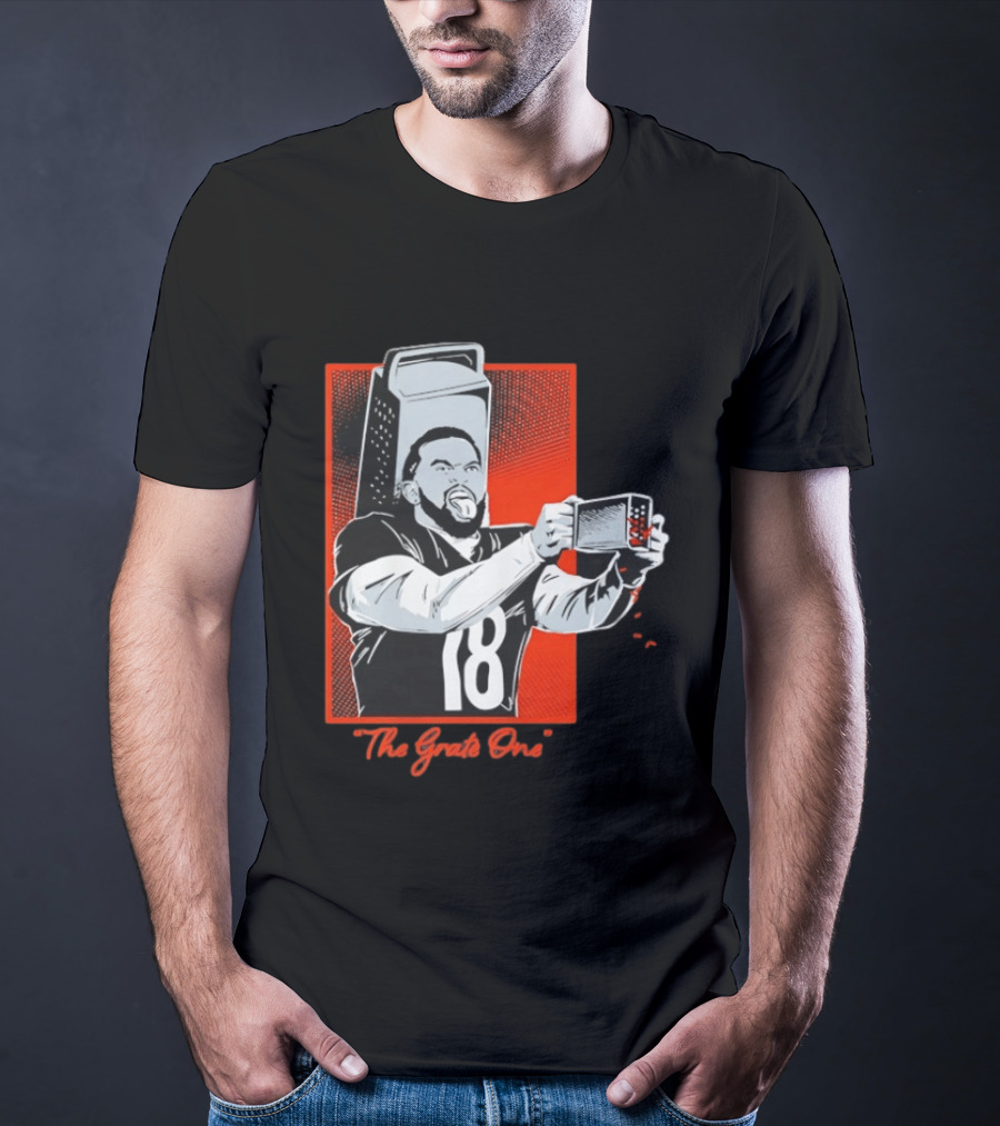 Caleb Williams The Grate One Sports Tribute With Cheese Grater T-Shirt