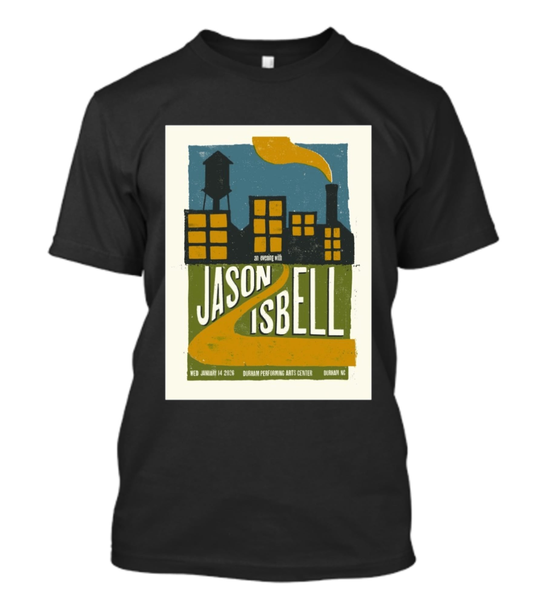 An Evening With Jason Isbell Durham Performing Arts Center January 14 2026 T-Shirt