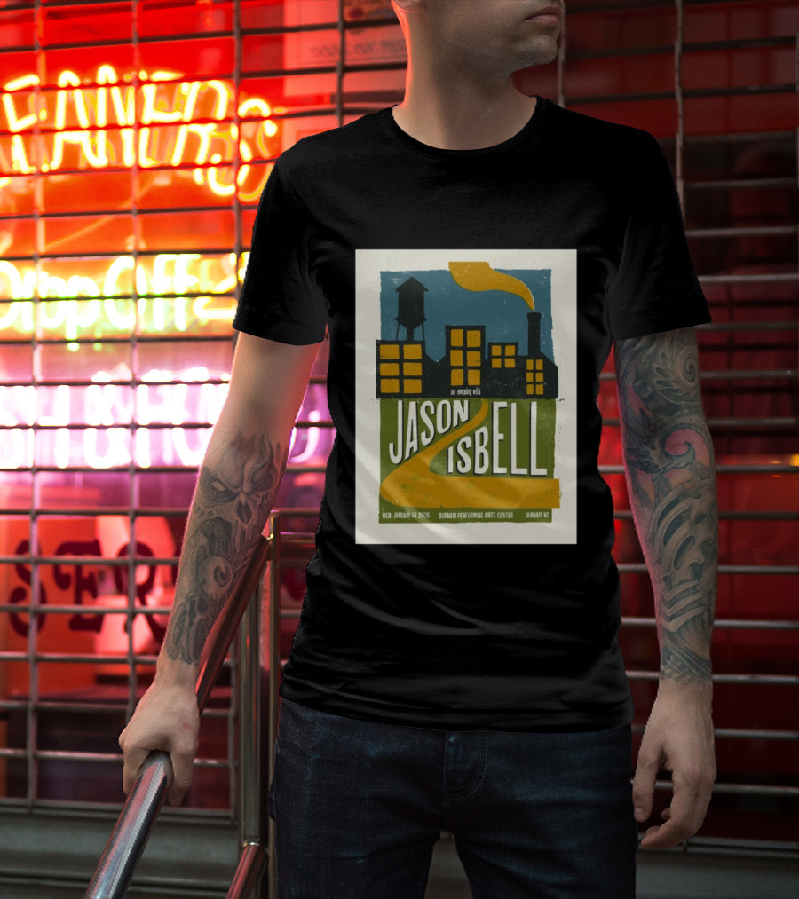 An Evening With Jason Isbell Durham Performing Arts Center January 14 2026 T-Shirt