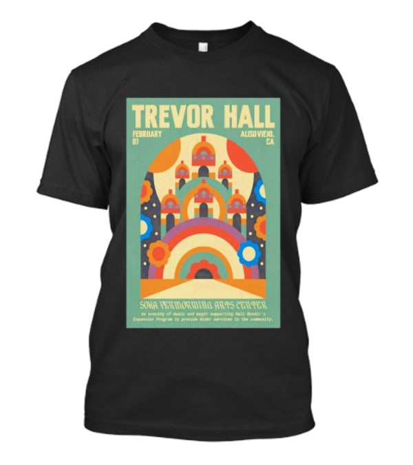 Trevor Hall February 7 2026 Aliso Viejo Soka Performing Arts Center T-Shirt