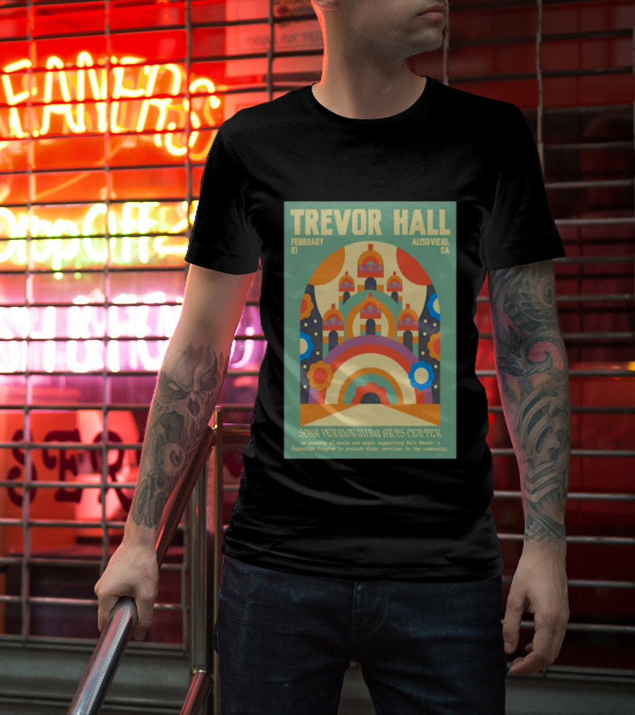 Trevor Hall February 7 2026 Aliso Viejo Soka Performing Arts Center T-Shirt
