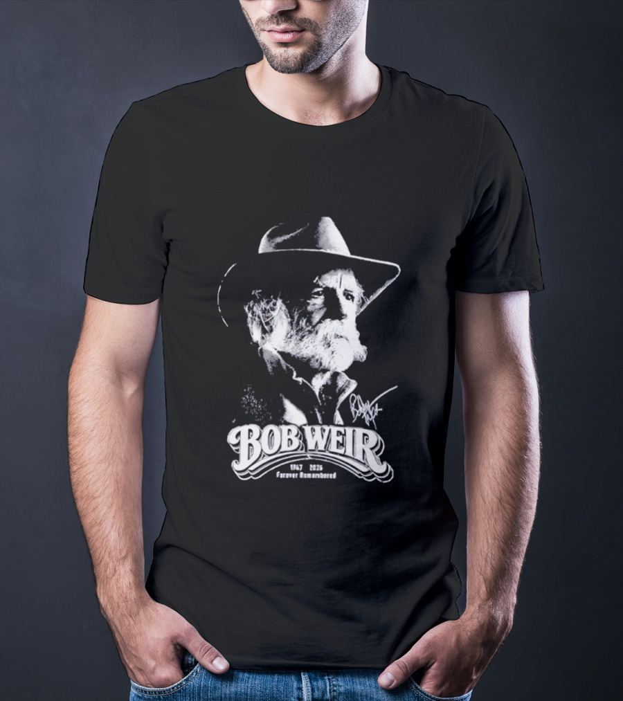 Bob Weir Forever Remembered 1947 2026 T-Shirt