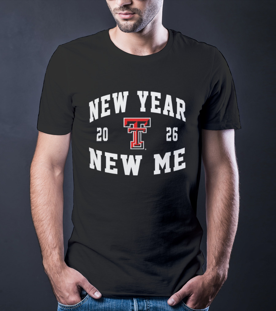 Texas Tech Red Raiders New Year New Me 2026 T-Shirt