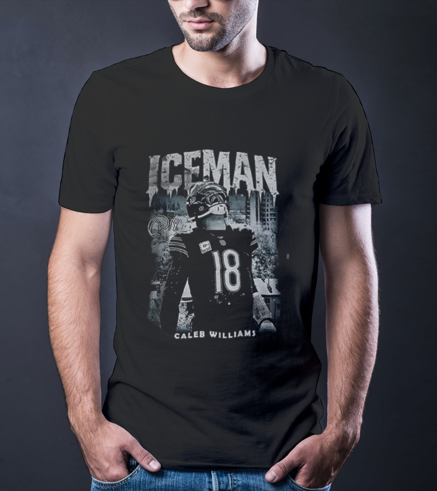 Caleb Williams Iceman Chicago Bears Football Game Day Fan Favorite T-Shirt