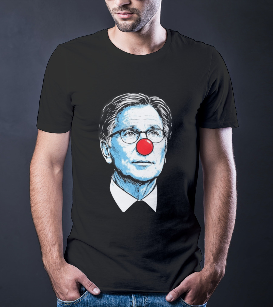 Craig Breslow Clown Portrait Red Nose T-Shirt