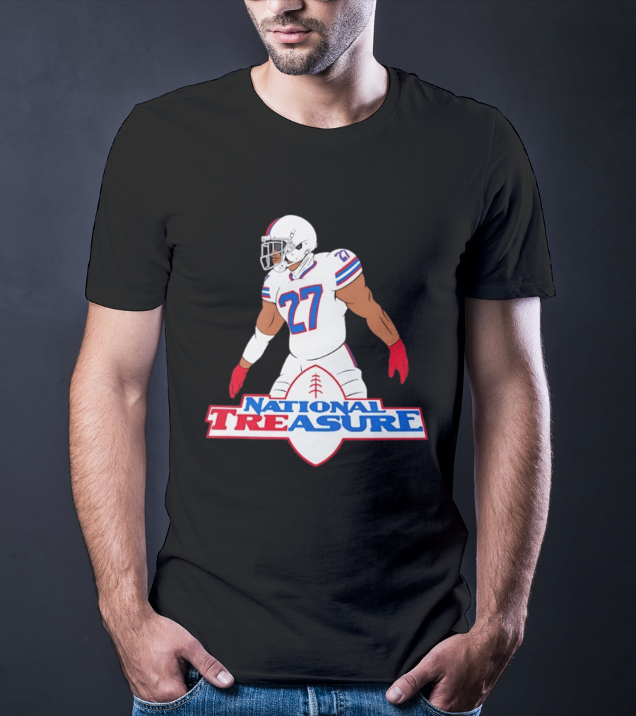 National Treasure Tre'Davious White 27 Buffalo Bills Football Legend T-Shirt