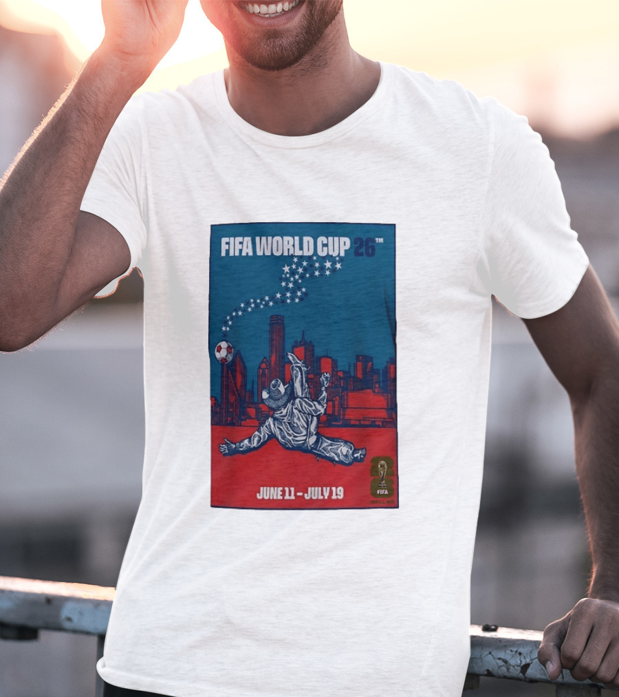 FIFA World Cup 2026 Dallas Cowboy June 11 July 19 T-Shirt
