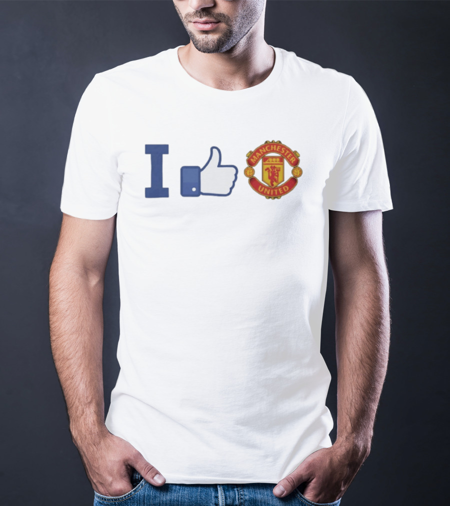 I Like Manchester United Thumbs Up T-Shirt