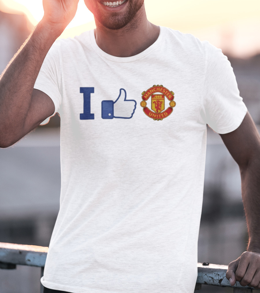 I Like Manchester United Thumbs Up T-Shirt