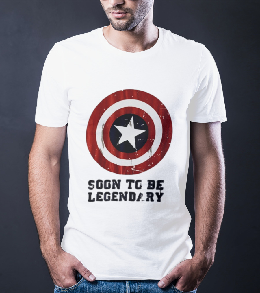 Captain America Shield Soon To Be Legendary Marvel T-Shirt