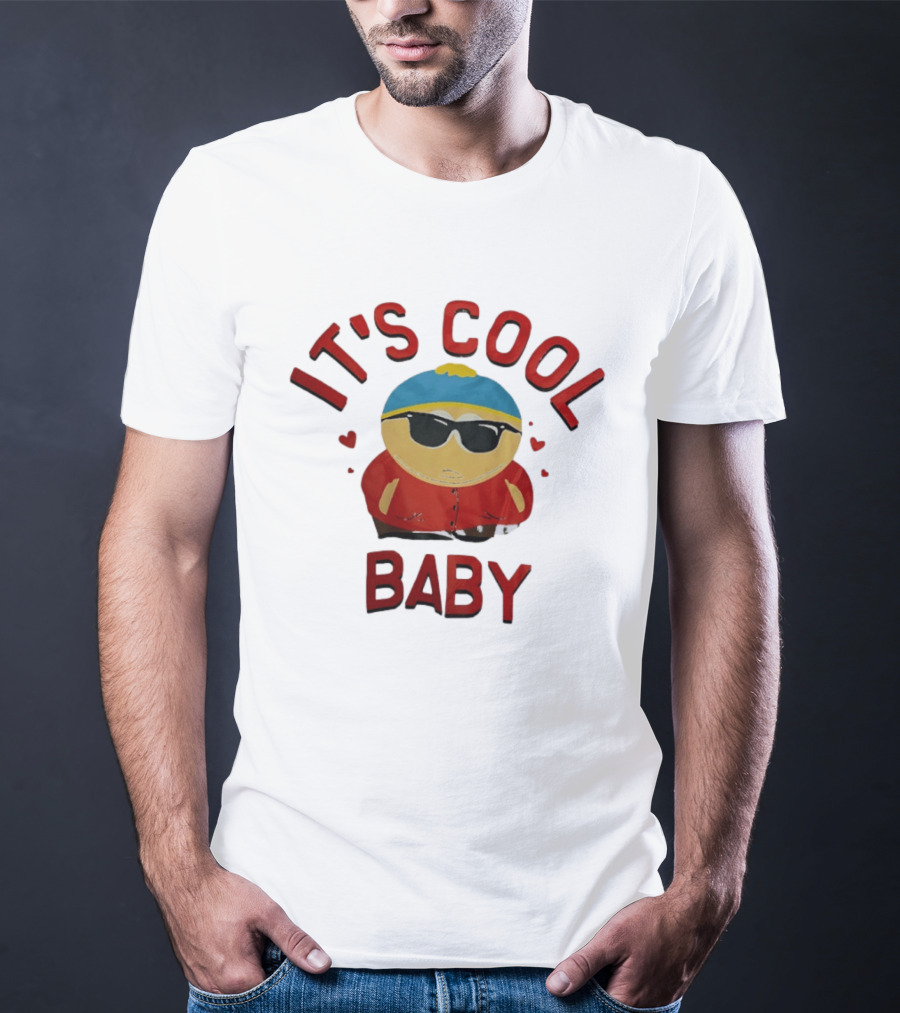 South Park It's Cool Baby Cartman Sunglasses T-Shirt