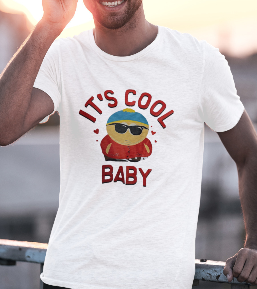 South Park It's Cool Baby Cartman Sunglasses T-Shirt