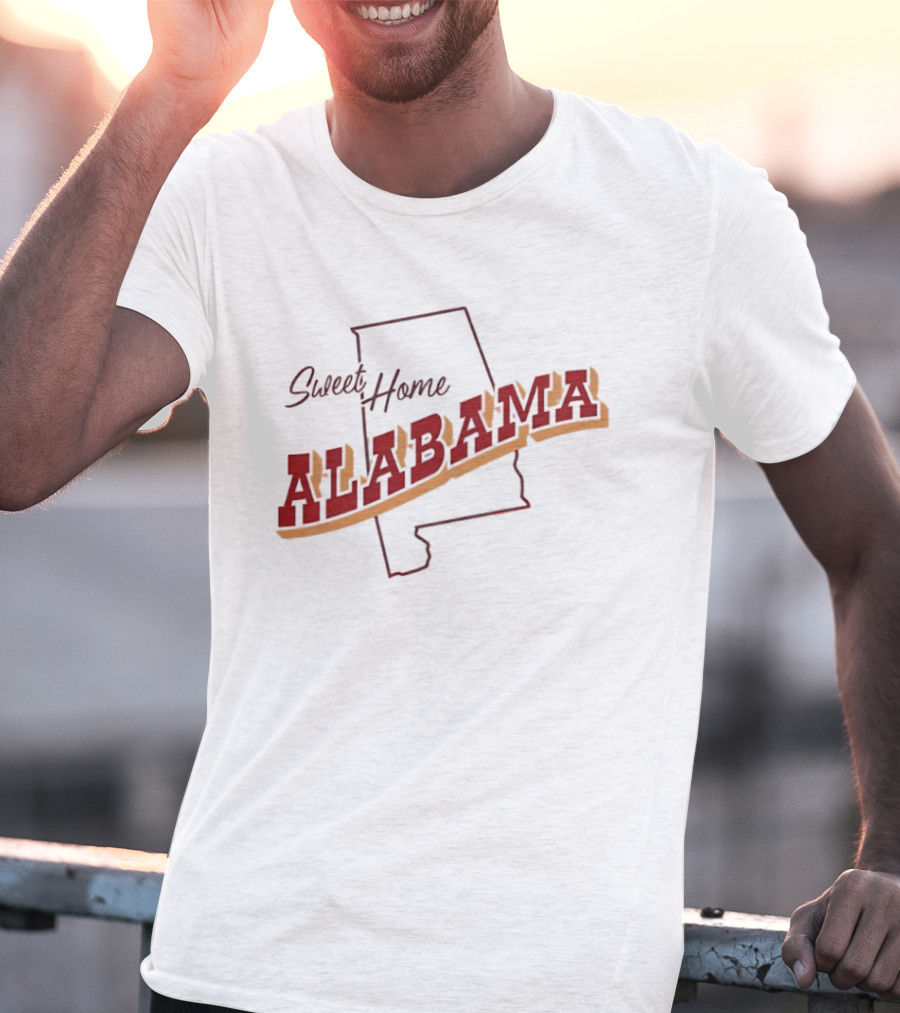 Sweet Home Alabama Map T-Shirt