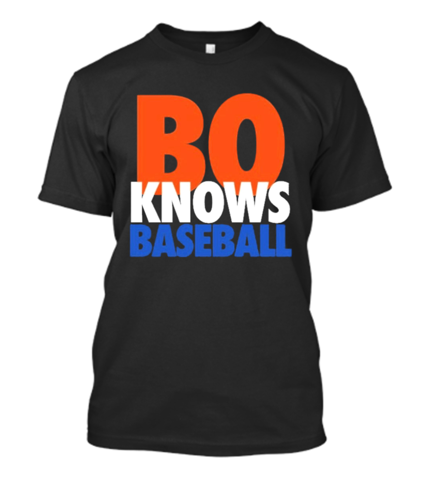 Bo Knows Baseball Retro Sports T-Shirt