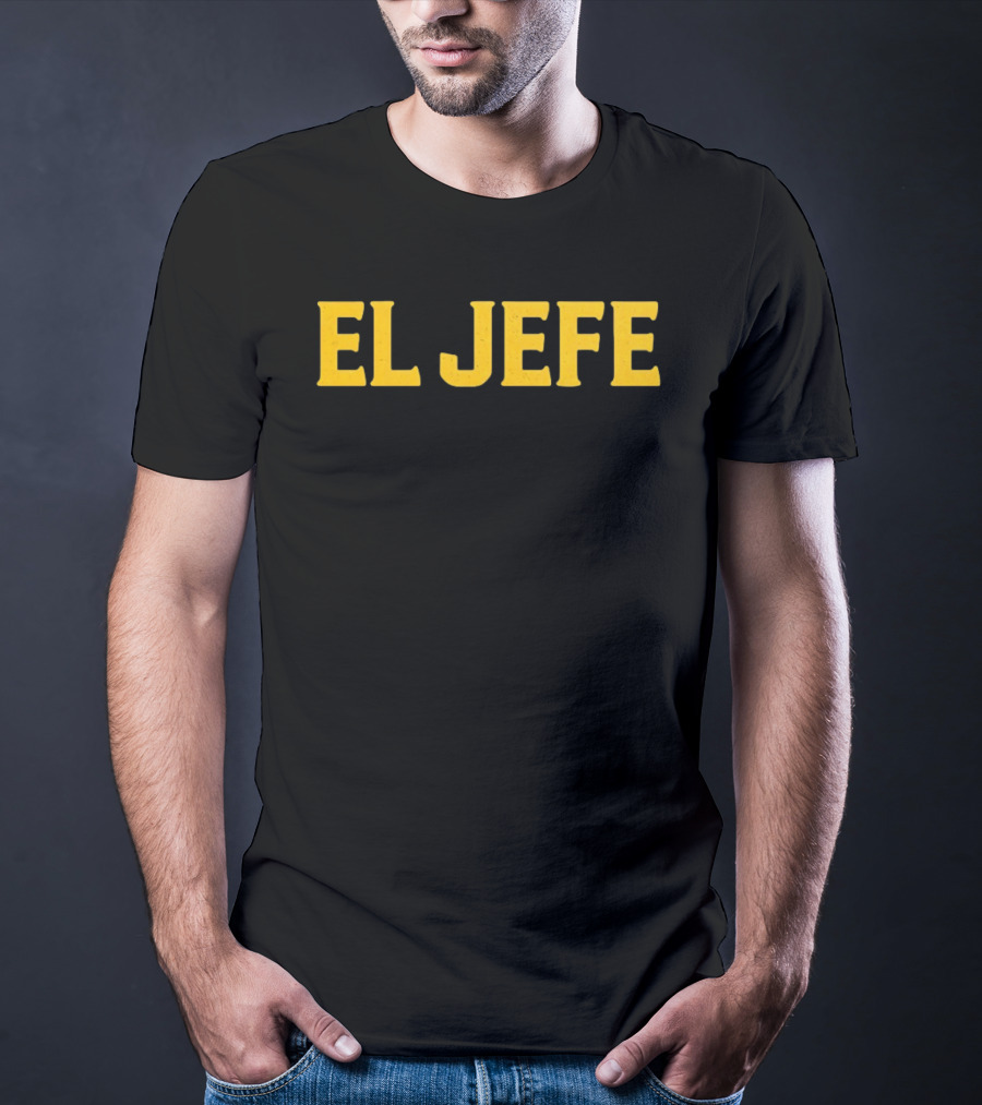 El Jefe Bold Yellow T-Shirt