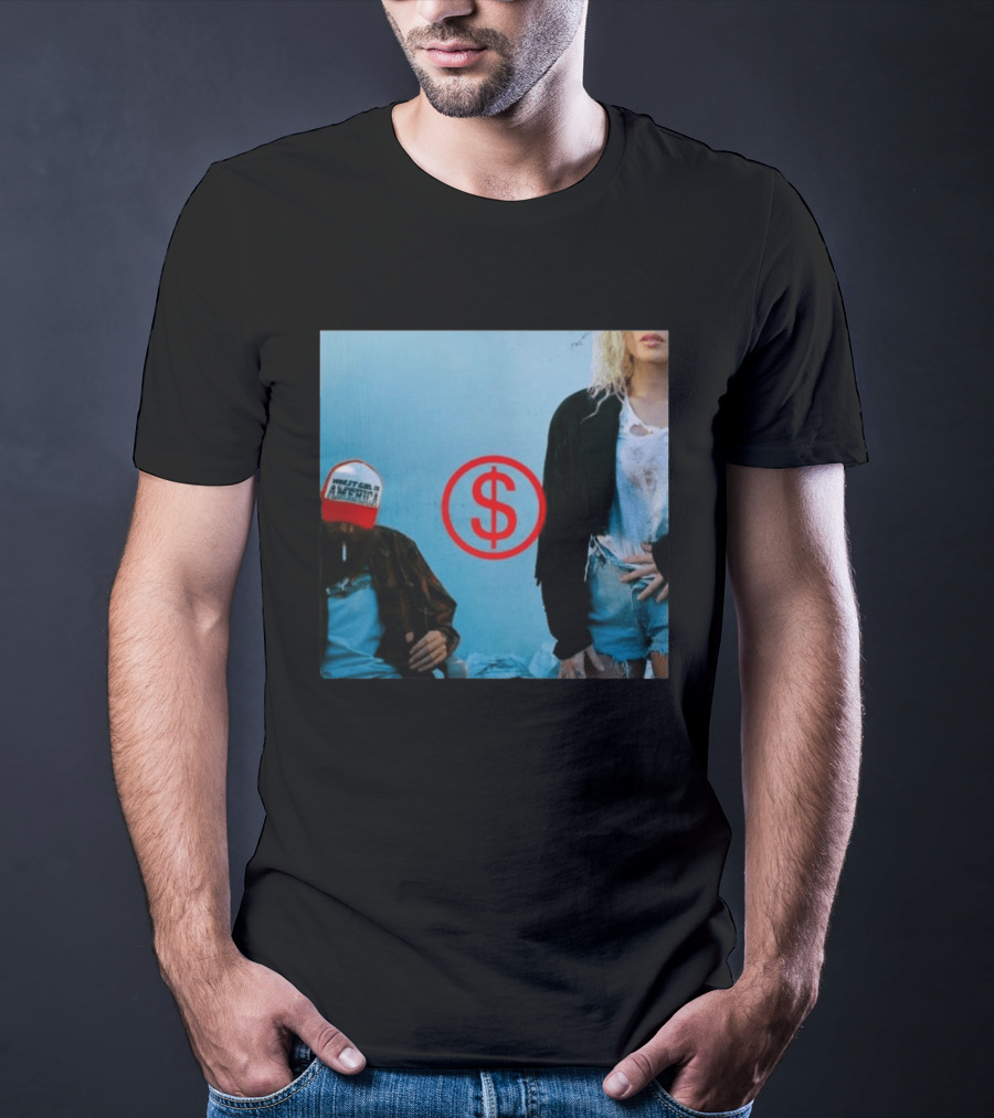 Slayyyter Worst Girl In America Vinyl CD Album Cover Red Dollar T-Shirt