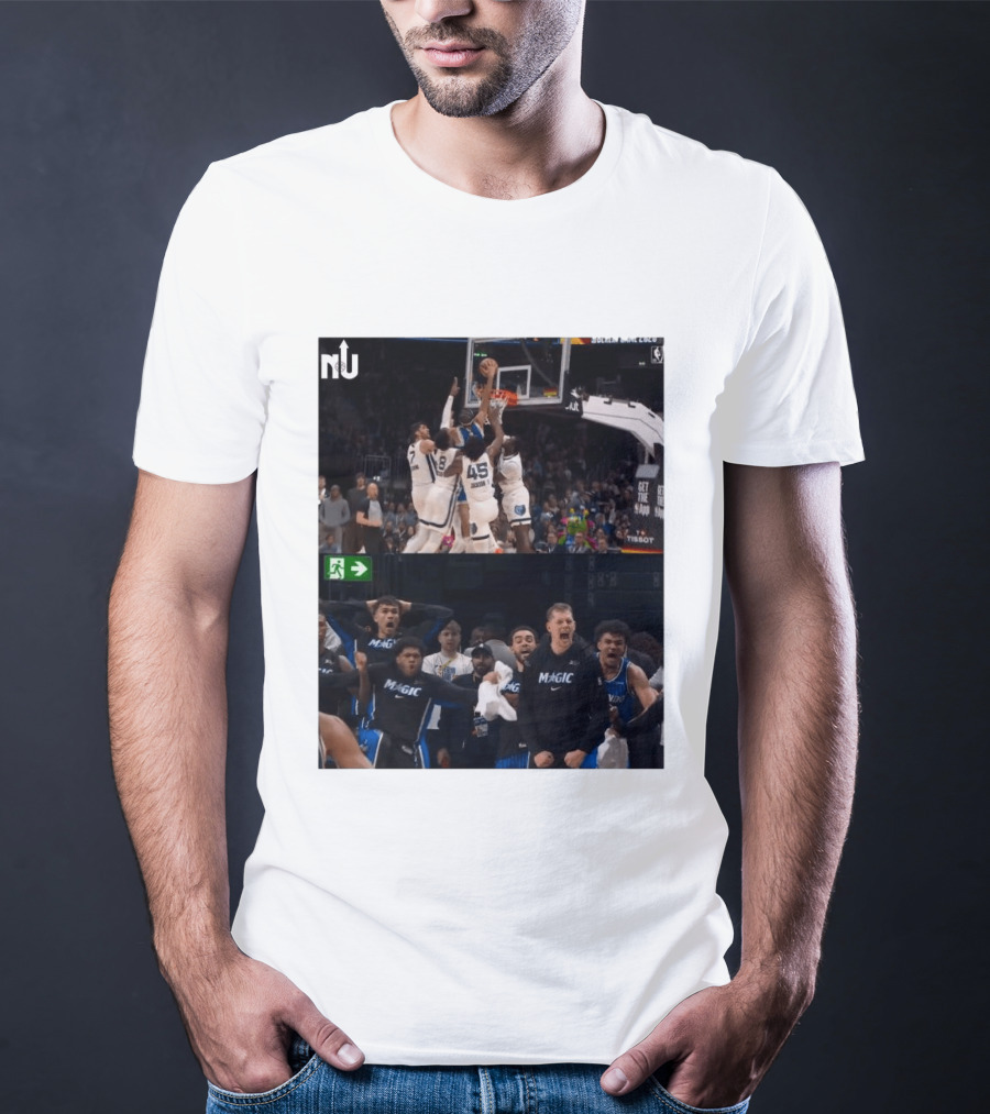 Anthony Black Dunk Against Memphis Grizzlies Magic Reaction T-Shirt