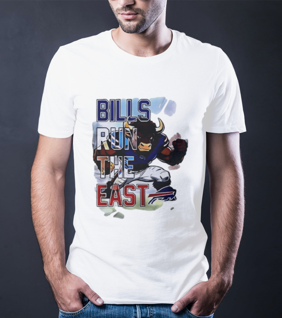 Bills Run The East Buffalo Bills 2025 Wild Card Weekend T-Shirt