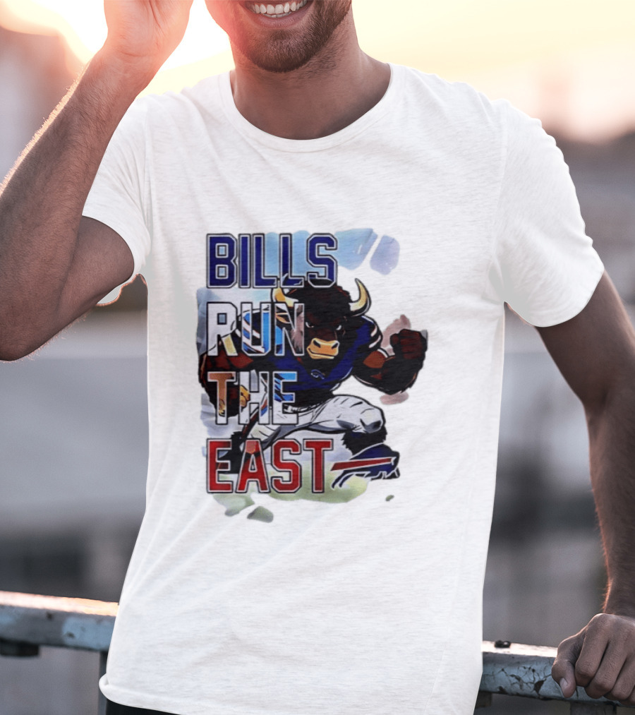 Bills Run The East Buffalo Bills 2025 Wild Card Weekend T-Shirt