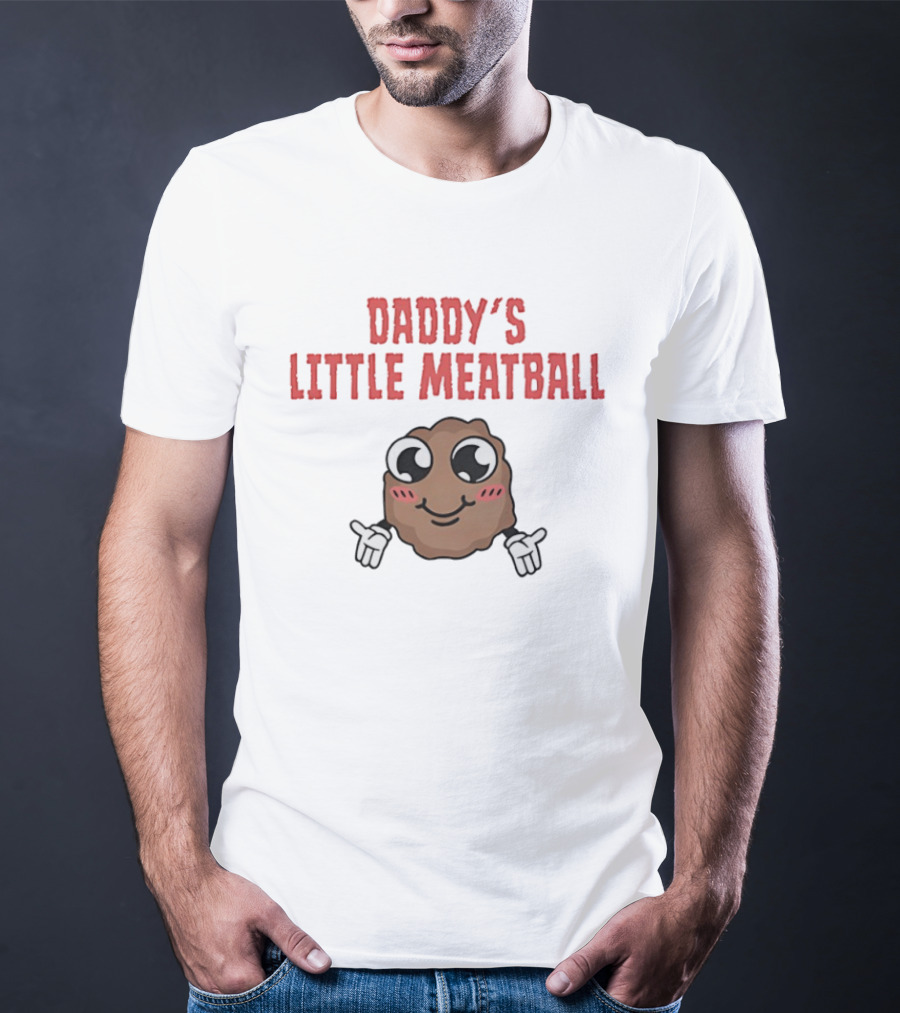 Daddy's Little Meatball Happy Gilmore 2 Fun Cartoon T-Shirt