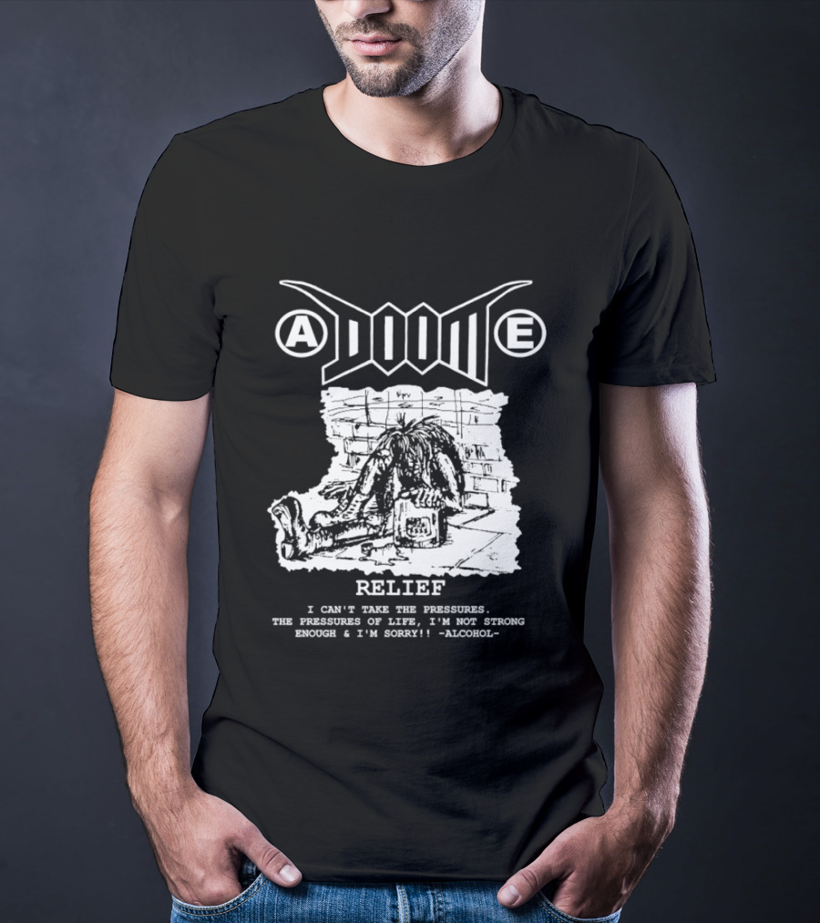 ADIIIE Relief I Can't Take The Pressures I'm Not Strong Enough And I'm Boakin Malcolm T-Shirt