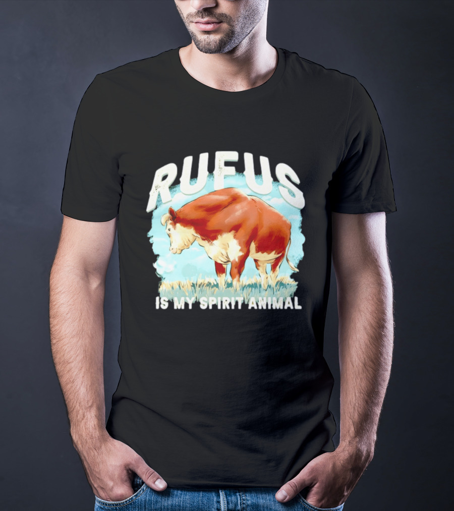 Rufus The Bull Is My Spirit Animal T-Shirt