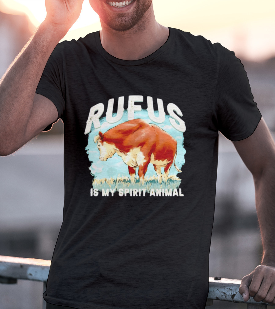 Rufus The Bull Is My Spirit Animal T-Shirt