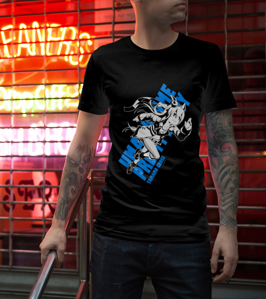 Tamamo Cross Umamusume Pretty Derby Character Racing T-Shirt