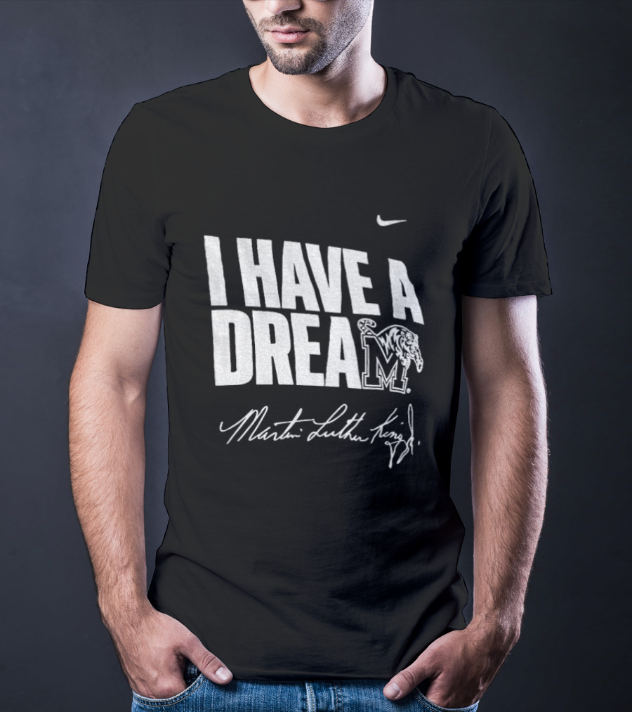 Nike Memphis Grizzlies I Have A Dream Martin Luther King Jr. T-Shirt