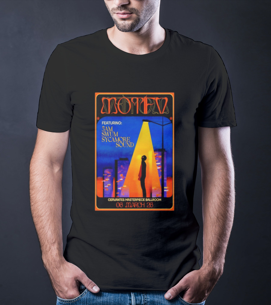 Motifv Featuring 5AM SWUM Sycamore Sound Cervantes' Masterpiece Ballroom March 6 2026 T-Shirt