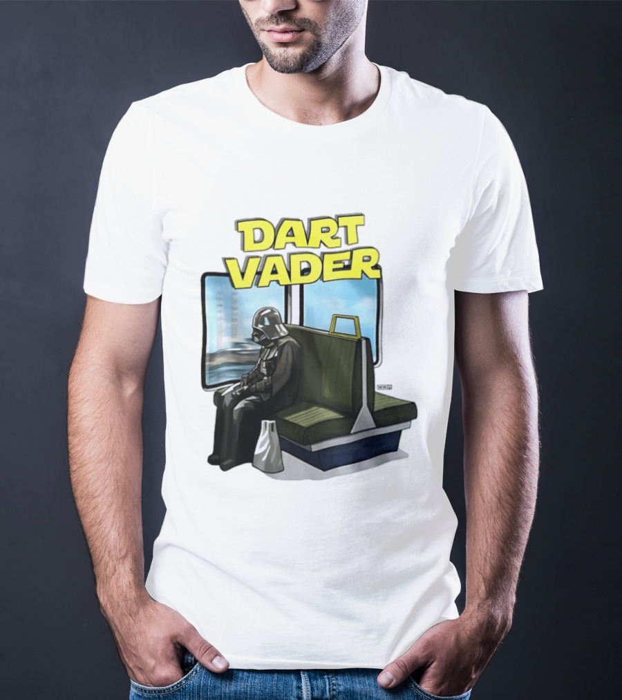 Dart Vader On Train Journey T-Shirt