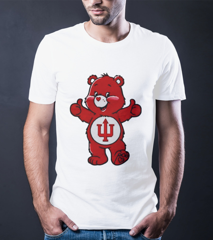 Indiana Hoosiers Bear Mascot Thumbs Up T-Shirt