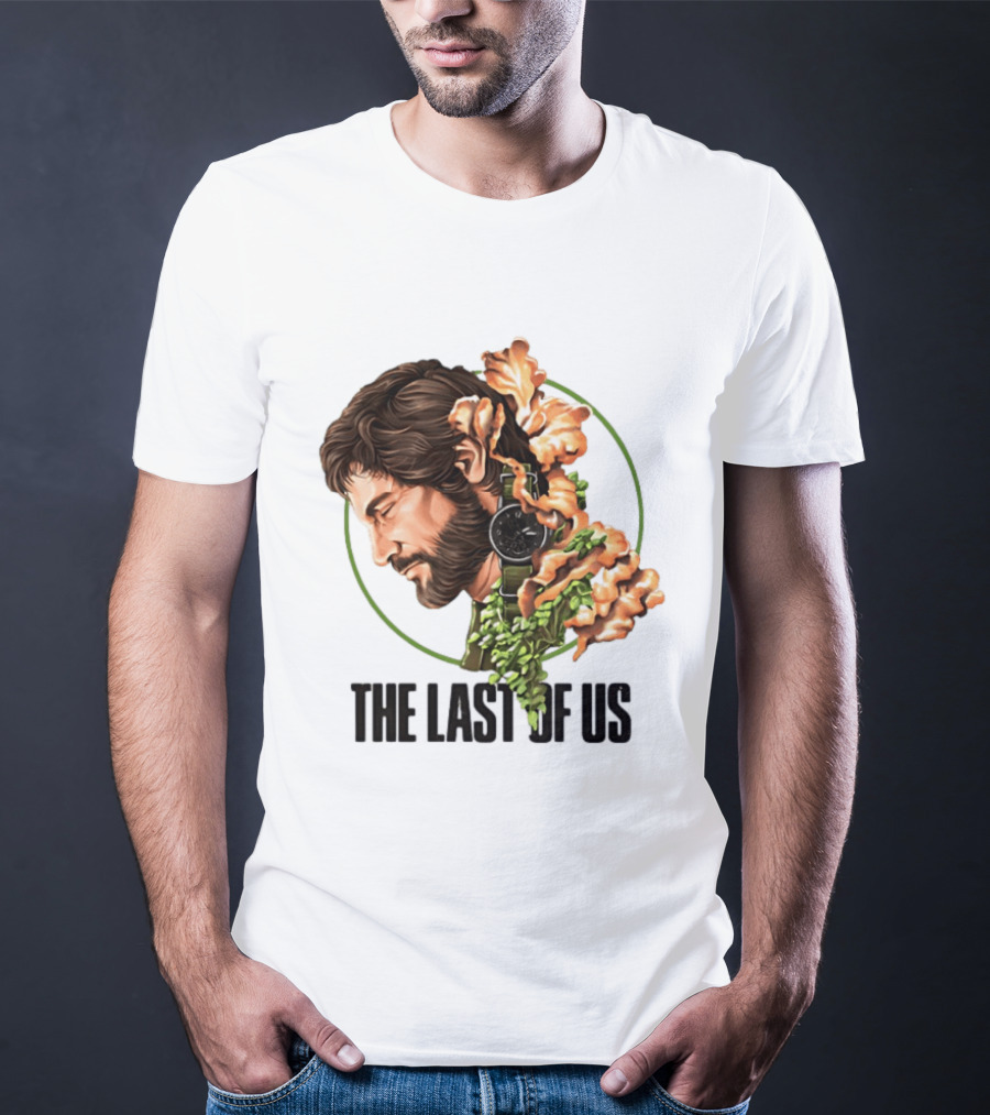 The Last Of Us Joel Portrait With Nature T-Shirt
