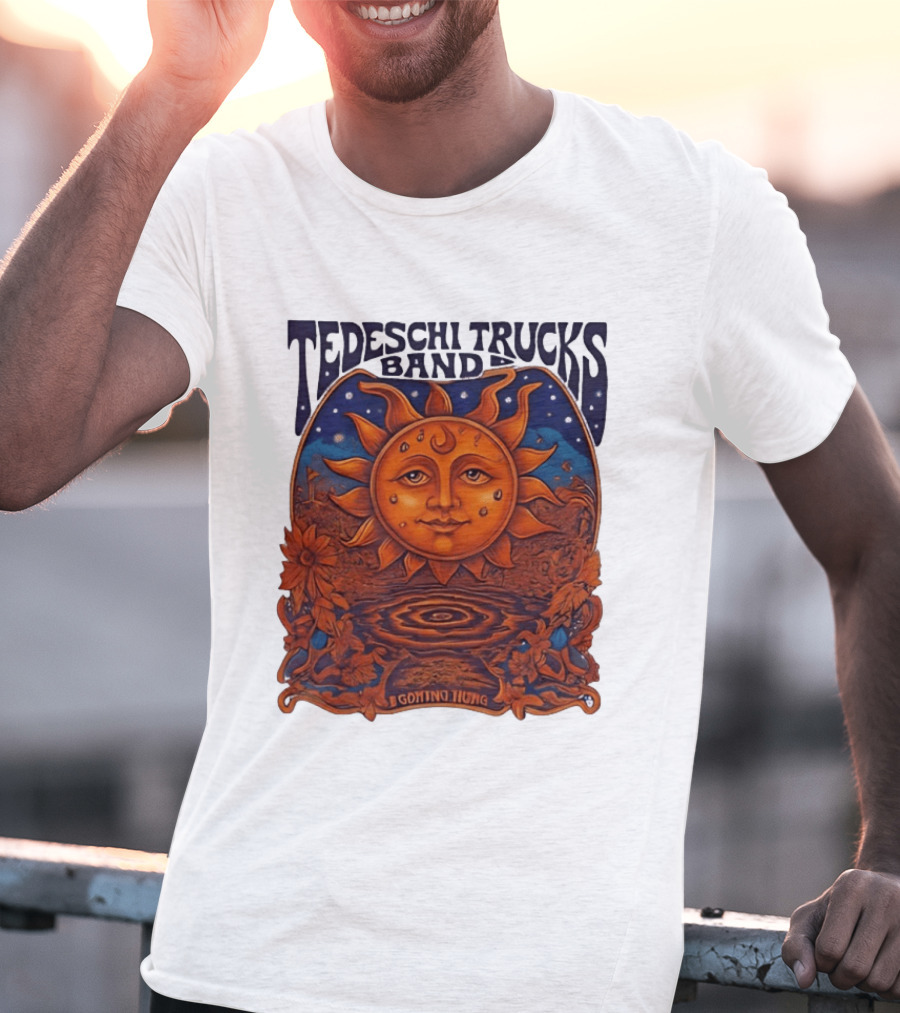 Tedeschi Trucks Band Cosmic Sunflower I Am The Moon Tour T-Shirt
